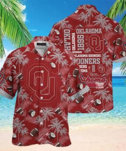 Vintage Aloha NCAA Oklahoma Sooners Hawaiian Shirt Beach Gift For Him