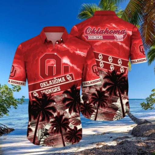 Vintage Aloha NCAA Oklahoma Sooners Hawaiian Shirt