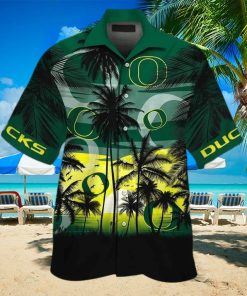 Vintage Aloha NCAA Oregon Ducks Hawaiian Shirt Gift For Beach Lovers