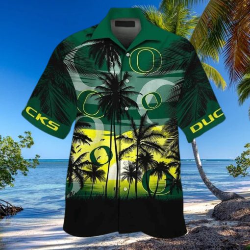 Vintage Aloha NCAA Oregon Ducks Hawaiian Shirt