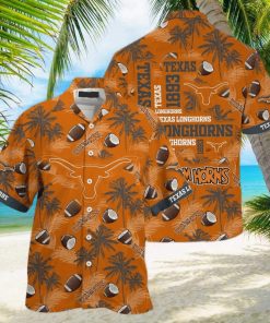 Vintage Aloha NCAA Texas Longhorns Hawaiian Shirt Gift For Football Fans hawaiian shirt