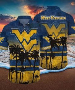 Vintage Aloha NCAA Virginia Mountaineers Hawaiian Shirt