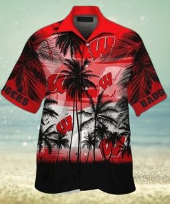 Vintage Aloha NCAA Wisconsin Badgers Hawaiian Shirts