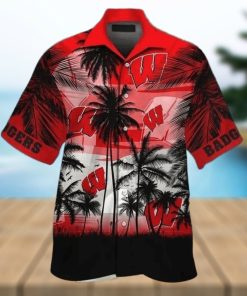 Vintage Aloha NCAA Wisconsin Badgers Hawaiian Shirts