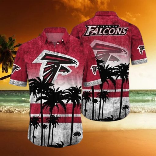 Vintage Aloha NFL Atlanta Falcons Hawaiian Shirt Beach Gift For Friend