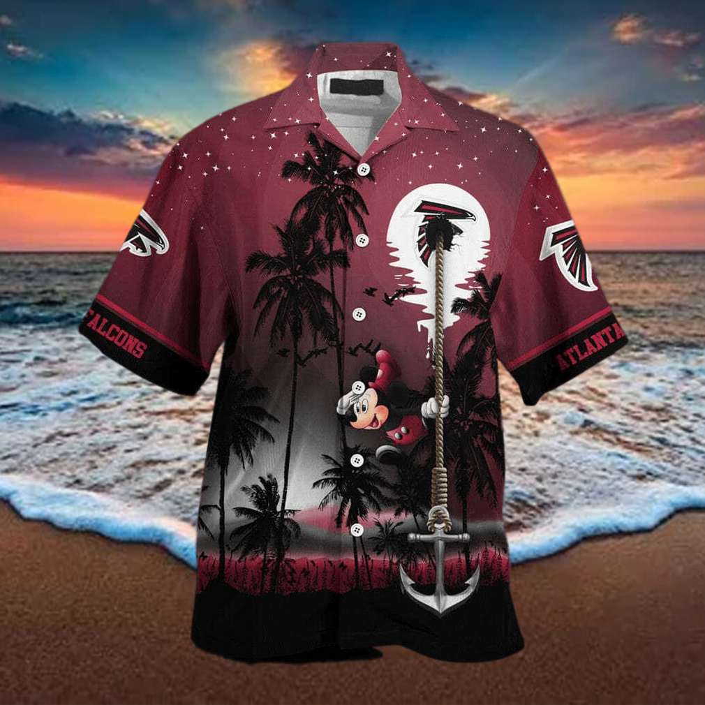 Atlanta Falcons NFL Floral Full Printed Hawaiian Shirt - Limotees