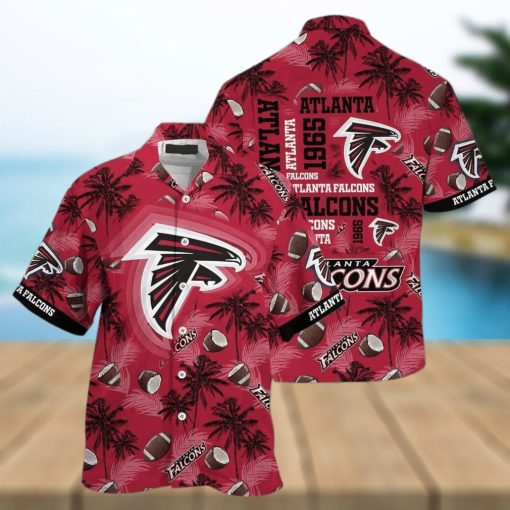 Vintage Aloha NFL Atlanta Falcons Hawaiian Shirt Trendy Summer Gift