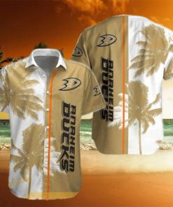 Vintage Anaheim Ducks Funny Hawaiian Shirt Gift For Hockey Fans