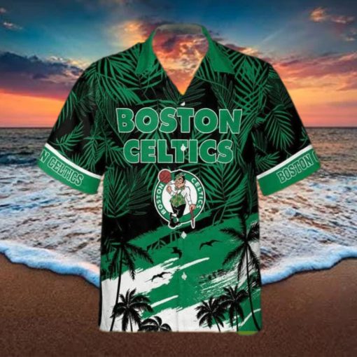 Vintage Boston Celtics Funny Hawaiian Shirt Best Beach Gift