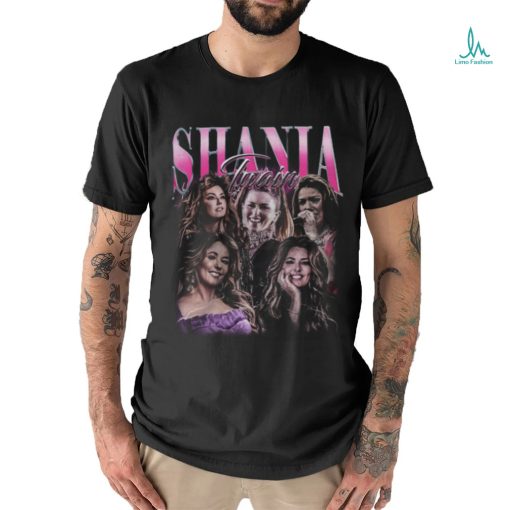 Vintage Inspired Country Music Raised On Shania Twain T shirt