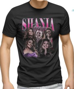 Vintage Inspired Country Music Raised On Shania Twain T shirt