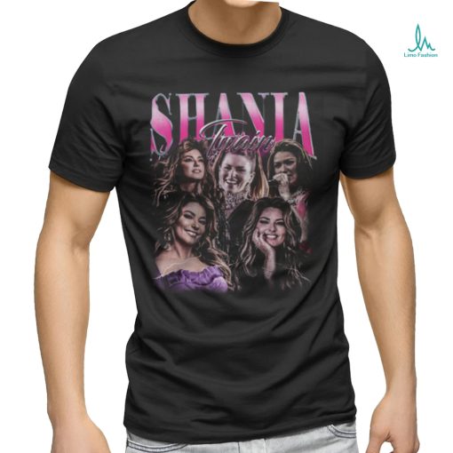 Vintage Inspired Country Music Raised On Shania Twain T shirt