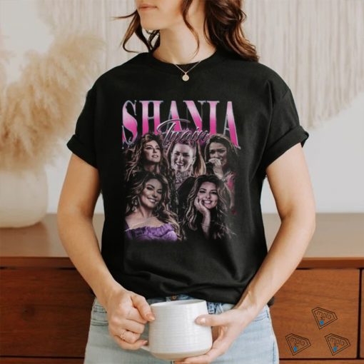 Vintage Inspired Country Music Raised On Shania Twain T shirt