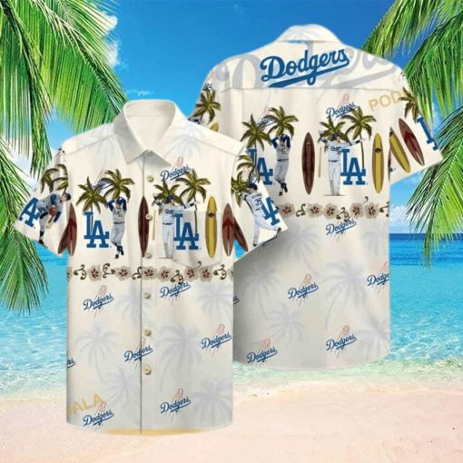 Vintage Los Angeles Dodgers Funny Hawaiian Shirt