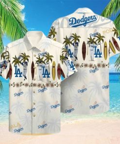 Vintage Los Angeles Dodgers Funny Hawaiian Shirt