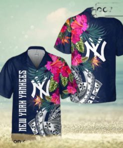 New York Yankees MLB Team Coolest Print Hawaiian Shirt New York Yankees  Hawaiian Shirt - Limotees