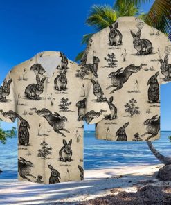 Vintage Rabbit Hawaiian Shirt