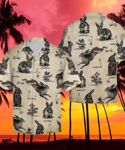 Vintage Rabbit Hawaiian Shirt