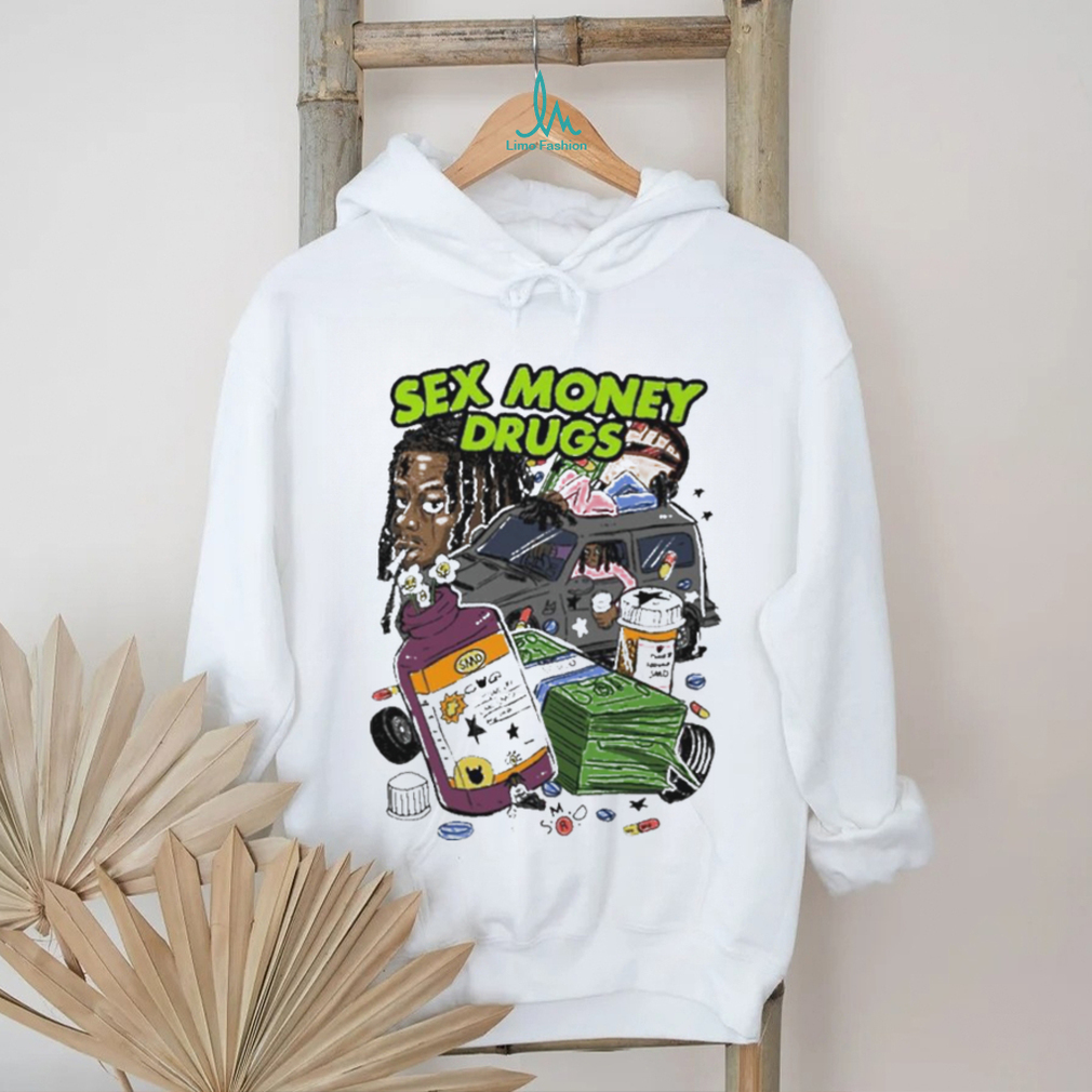 Vxmeee smd sex money drugs T shirt photo