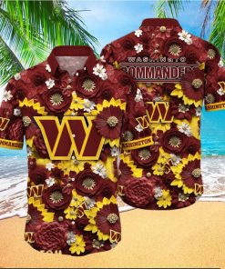 Washington Commanders NFL Hawaiian Shirt For Men And Women Fans hawaiian shirt