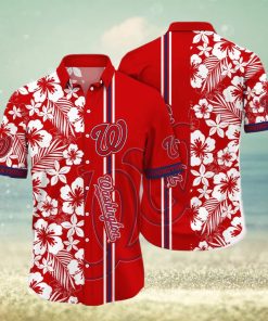 Washington Nationals MLB Flower Hawaiian Shirt For Men Women Special Gift For Fans