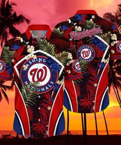Washington Nationals MLB Flower Hawaiian Shirt Special Gift For