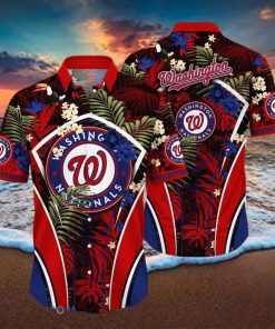 Washington Nationals Vintage Mlb Premium Gift For Sports Lovers Hawaii Gift  For Summer Hawaiian Shirt And Shorts