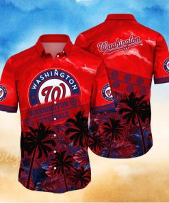 Washington Nationals MLB Flower Hawaiian Shirt Style Gift For Fans