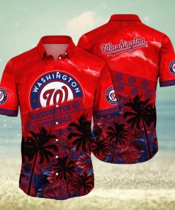 Washington Nationals MLB Flower Hawaiian Shirt Style Gift For Fans