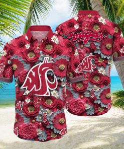 Washington State Cougars NCAA1 Hawaiian Shirt For Men And Women Fans hawaiian shirt