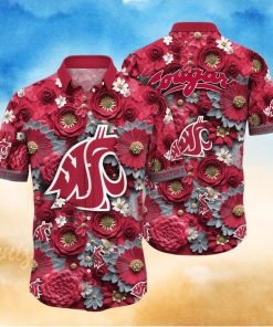 Washington State Cougars NCAA1 Hawaiian Shirt For Men And Women Fans