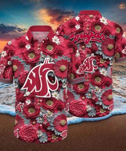 Washington State Cougars NCAA1 Hawaiian Shirt For Men And Women Fans