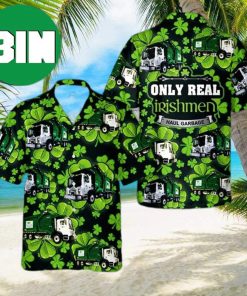 Waste Management St Patrick Day Summer Hawaiian Shirt