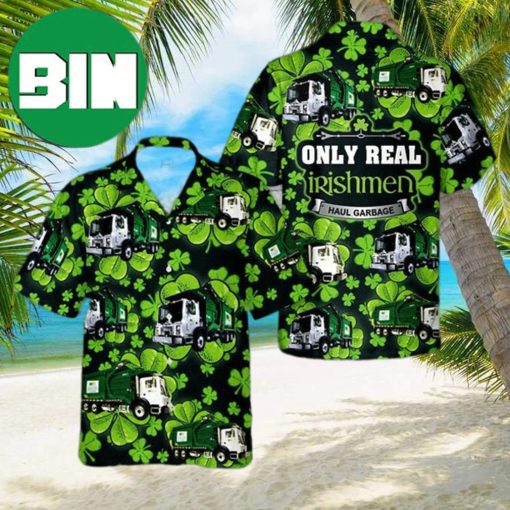 Waste Management St Patrick Day Summer Hawaiian Shirt