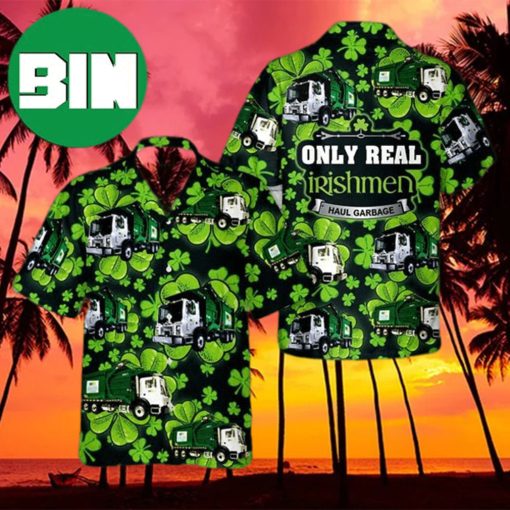 Waste Management St Patrick Day Summer Hawaiian Shirt