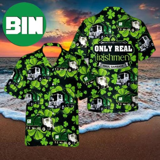 Waste Management St Patrick Day Summer Hawaiian Shirt