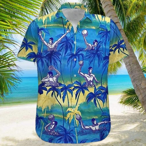 Water Polo Palm Hawaiian Hawaii Shirt