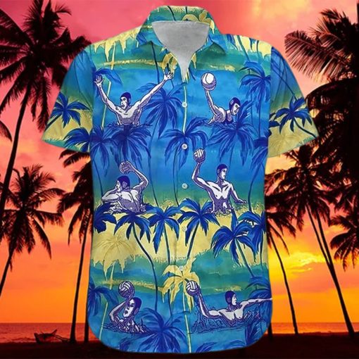 Water Polo Palm Hawaiian Hawaii Shirt