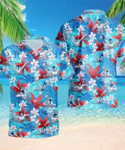 Water Polo Tropical Flower Hawaiian Shirt Tropical Summer For Men And Women