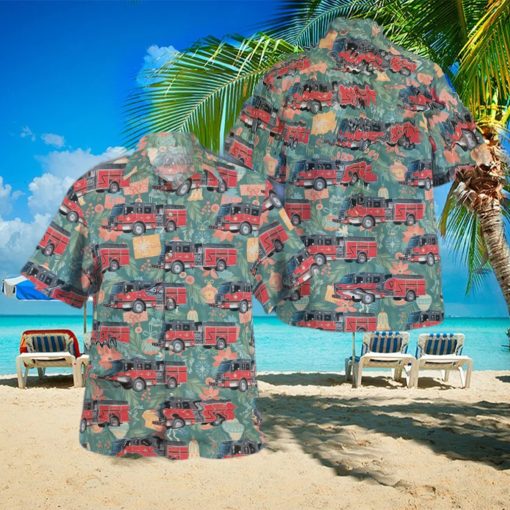 Wauchula Florida Hardee County Fire Rescue Christmas Summer Aloha hawaiian shirt