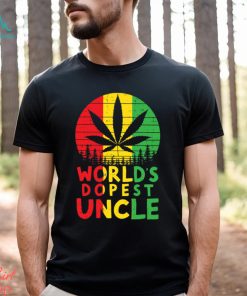 Weed World's Dopest Uncle This design is perfect to wear for your next pot festival, marijuana bake, or just smoking a bong, blunt, pipe, bowl Classic T Shirt