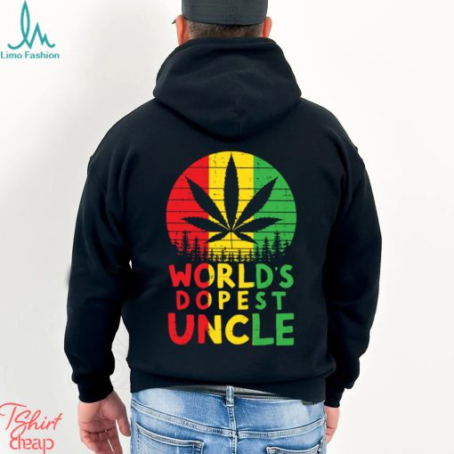 Weed World’s Dopest Uncle   This design is perfect to wear for your next pot festival, marijuana bake, or just smoking a bong, blunt, pipe, bowl Classic T Shirt