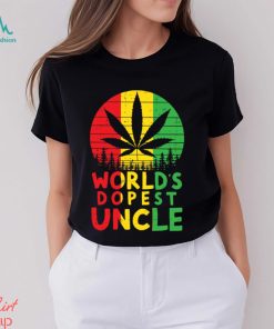 Weed World's Dopest Uncle This design is perfect to wear for your next pot festival, marijuana bake, or just smoking a bong, blunt, pipe, bowl Classic T Shirt