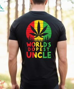 Weed World's Dopest Uncle This design is perfect to wear for your next pot festival, marijuana bake, or just smoking a bong, blunt, pipe, bowl Classic T Shirt