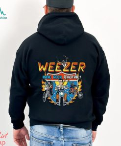 Weezer Indie Rock Roadtrip Admat Tour 2023 Shirt