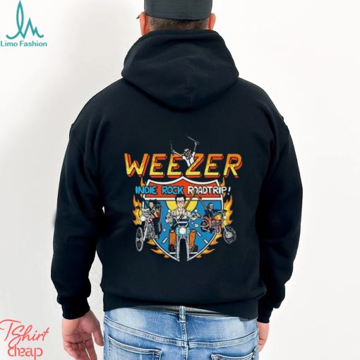Weezer Indie Rock Roadtrip Admat Tour 2023 Shirt