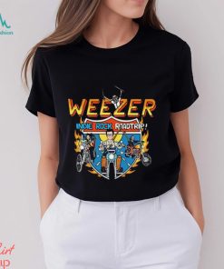 Weezer Indie Rock Roadtrip Admat Tour 2023 Shirt