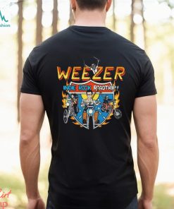 Weezer Indie Rock Roadtrip Admat Tour 2023 Shirt