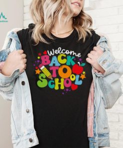 Welcome back to school retro shirt