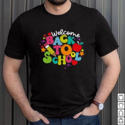 Welcome back to school retro shirt